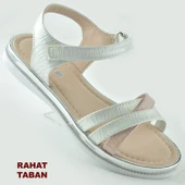 665e Ortopedik Taban Kız Çocuk Sandalet Terlik Düğün Abiye Gündelik Vetta - 1
