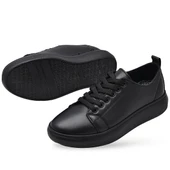 764  Full Ortopedik Taban Hakiki Deri Günlük Kadın Ayakkabı Kadın Sneakers - 6