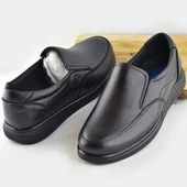 TAB401 Ortopedik Topuk Masajlı Hakiki Deri Kışlık Erkek Ayakkabı Kauçuk Taban - 2