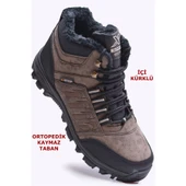 X6 Ortopedik Kaymaz Taban Kürklü Erkek Bot Outdoor Bot - 8