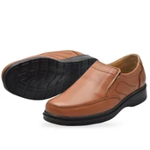 7878 Ortopedik Taban Siyah Hakiki Deri Erkek Ayakkabı Mevsimlik thumbnail 9