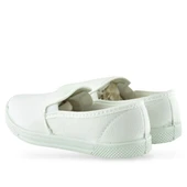 002  Çocuk Keten Bez Ayakkabı Beyaz Renk Keten Ayakkabı Spor - 3