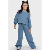 3232 Kız Çocuk Takım Alt Üst Takım - 5