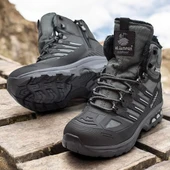 1823 Ortopedik Taban Trekking Outdoor Fermuarlı Erkek Bot İçi Kürklü - 3