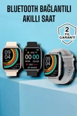 Titreşimli, Sağlık Takipli, Yeni Nesil Akıllı Saat  400mAh Batarya Kapasiteli thumbnail 1