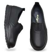 0240 Taşlı Rahat Ortopedik Taban Günlük Kadın Ayakkabı Babet Kadın Kışlık Ayakkabı - 10