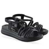 654 Ortopedik Taban Günlük Kadın Sandalet Hafif Sandalet Sahil Havuz - 10