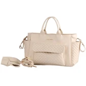 M&y Athena Deri Anne Bebek Bakım Çantası 7110 Krem thumbnail 1