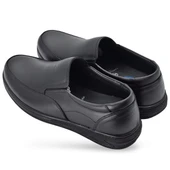 TAB401 Jelli Ortopedik Topuk Masajlı Hakiki Deri Erkek Ayakkabı Kauçuk Taban thumbnail 6