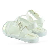 610S Ortopedik Taban Kız Çocuk Sandalet Terlik Düğün Abiye Gündelik Varkan - 8