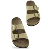 6060 TAM Ortopedik Taban Günlük Kadın Terlik Sandalet  Deniz Havuz Plaj Terliği - 6