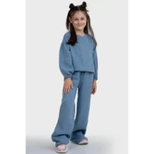 3232 Kız Çocuk Takım Alt Üst Takım - 7