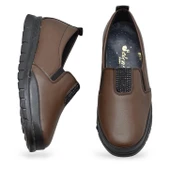 0240 Taşlı Rahat Ortopedik Taban Günlük Kadın Ayakkabı Babet Kadın Kışlık Ayakkabı - 2