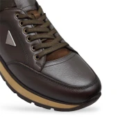 TAB2055 Tam Ortopedik Taban %100 Hakiki Deri Erkek Ayakkabı Kauçuk Kaymaz Taban - 9