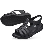 8148 TAM ORTOPEDİK Hakiki Deri Kadın Sandalet Deri Sandalet İvazn - 3