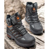 1823 Ortopedik Taban Trekking Outdoor Fermuarlı Erkek Bot İçi Kürklü - 10