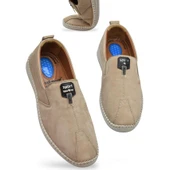 066 Tam Ortopedik Taban Hakiki Deri Nubuk Erkek Ayakkabı Günlük Erkek Ayakkabı Topuk Jelli thumbnail 1