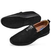 066 Tam Ortopedik Taban Hakiki Deri Nubuk Erkek Ayakkabı Günlük Erkek Ayakkabı Topuk Jelli thumbnail 12