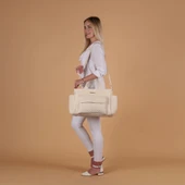 M&y Athena Deri Anne Bebek Bakım Çantası 7110 Krem thumbnail 6