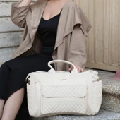 M&y Athena Deri Anne Bebek Bakım Çantası 7110 Krem thumbnail 7