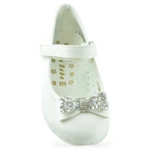 2016 Rahat Taban Tokalı Kız Çocuk Bebek Babet Ayakkabı Düğün Abiye Nişan Ev Babeti - 3