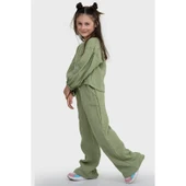 3232 Kız Çocuk Takım Alt Üst Takım - 9