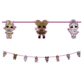 Lol Bebek Temalı Özel Kesim Dekoratif Banner 270 cm - 1