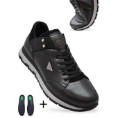 TAB2055 Tam Ortopedik Taban %100 Hakiki Deri Erkek Ayakkabı Kauçuk Kaymaz Taban - 1