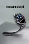 Bluetooth 5.0 Destekli Çok Fonksiyonlu Yeni Nesil Akıllı Saat thumbnail 4