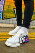 CH254 CBT Pittura Erkek Ayakkabı 486 PEMBE / MAVI COOL - 3