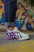 CH254 CBT Pittura Erkek Ayakkabı 486 PEMBE / MAVI COOL - 2