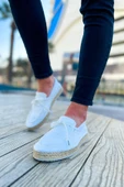 CH311 Espadril Erkek Ayakkabı BEYAZ - 4