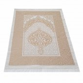 Hediyelik Seccade, Kadife Yasin (İsme Özel), İnci Tesbih, Asetat Kutulu (26×23) İslami Set-Vizon - 3