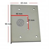 Dolap Menteşe Tamir Sacı Seti Kasa Kısmı İçin 2 li - 2