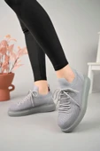 CH307 RT Tricot Kadın Ayakkabı GRI - 3