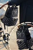 STYLO Paris X Pro  Kadın ve Anne Bebek Bakım Sırt Çantası Kalpli - 8