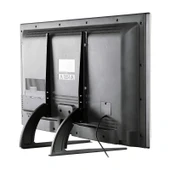 Monozone 32-75 inç Sabit Ekran Masaüstü Tv Standı Yükseltilmiş TV Tabanı Masaüstü Kaldırma LCD Monitör Standı - 2