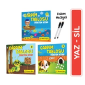Çarpım Tablosu Öğreten Kitap Yaz Sil Serisi - 1