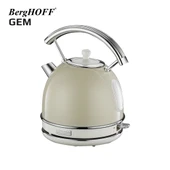 BergHOFF 7950022 GEM RETRO 1.7 Litre Vanilya krem Rengi Yuvarlak Su Isıtıcısı thumbnail 1