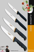 LAZBİSA Platinum Serisi Mutfak Bıçak Seti Et Ekmek Sebze Meyve Bıçağı 5 Li Set Günlük Kullanım (MFT-019) thumbnail 1