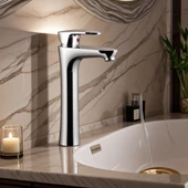 POLYFIT KROM MİX LAVABO BATARYASI ÇANAK 29 CM - 6