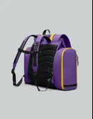 Gaston Luga Splash Sneaker Pockets Spor Çantası - Mor - 2