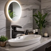 POLYFIT SİYAH MİX LAVABO BATARYASI MİNİ 12 CM - 1