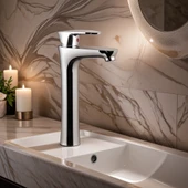 POLYFIT KROM MİX LAVABO BATARYASI ÇANAK 29 CM - 1