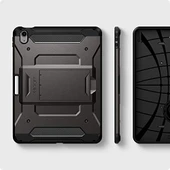 Spigen iPad Air 11" (2024) / iPad Air 10.9" (2022 / 2020) Kılıf Tough Armor Pro Black - ACS02051 - 4