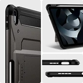 Spigen iPad Air 11" (2024) / iPad Air 10.9" (2022 / 2020) Kılıf Tough Armor Pro Black - ACS02051 - 6
