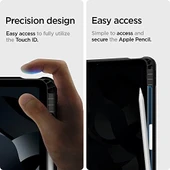 Spigen iPad Air 11" (2024) / iPad Air 10.9" (2022 / 2020) Kılıf Tough Armor Pro Black - ACS02051 - 10