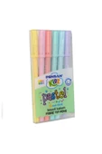 Kidz 6'lı Keçeli Boya Kalemi - Pastel Renk - 1