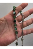 Akik Taşı Doğaltaş Zaza Sallamalık Tesbih - 2