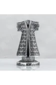 Kaftan Esmaül Hüsna Işlemeli - Gümüş Renk - Ebat : 8 X 18 Cm. Bıbloyc606 - 1